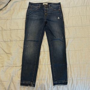 Madewell 10” High-Rise Skinny